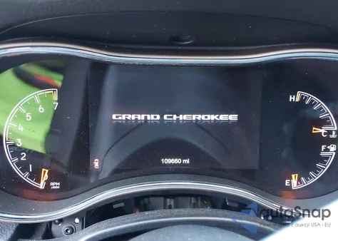 2016 Jeep Grand Cherokee Limited z USA, uszkodzony, nr VIN 1C4RJFBG7GC317316